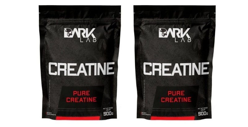 2x Creatina Monohidratada Pura 500g Dark Lab Unidade