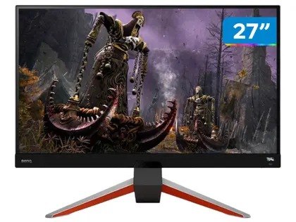 Monitor Gamer BenQ Mobiuz 27" EX2710Q 2K Quad HD IPS 1ms 165Hz com Alto-Falante