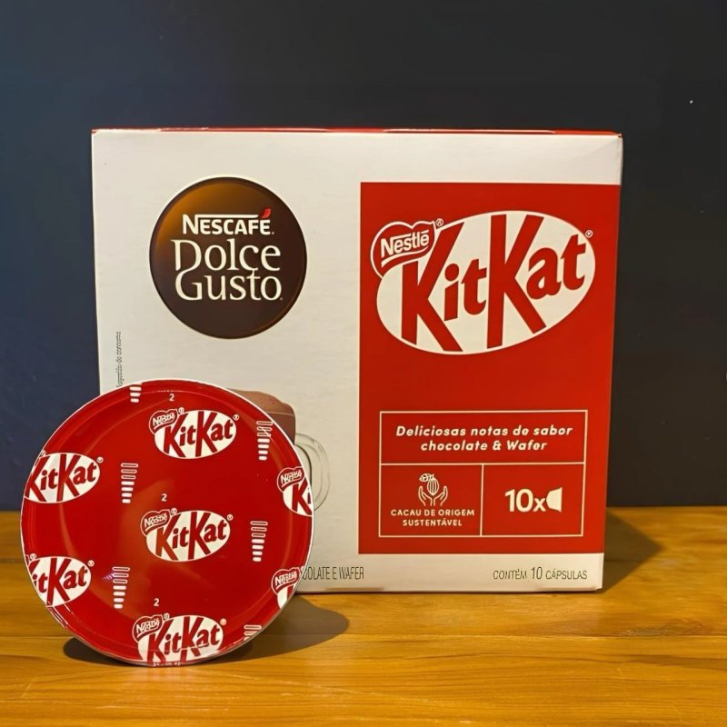 Cápsula Nescafé Dolce Gusto KitKat