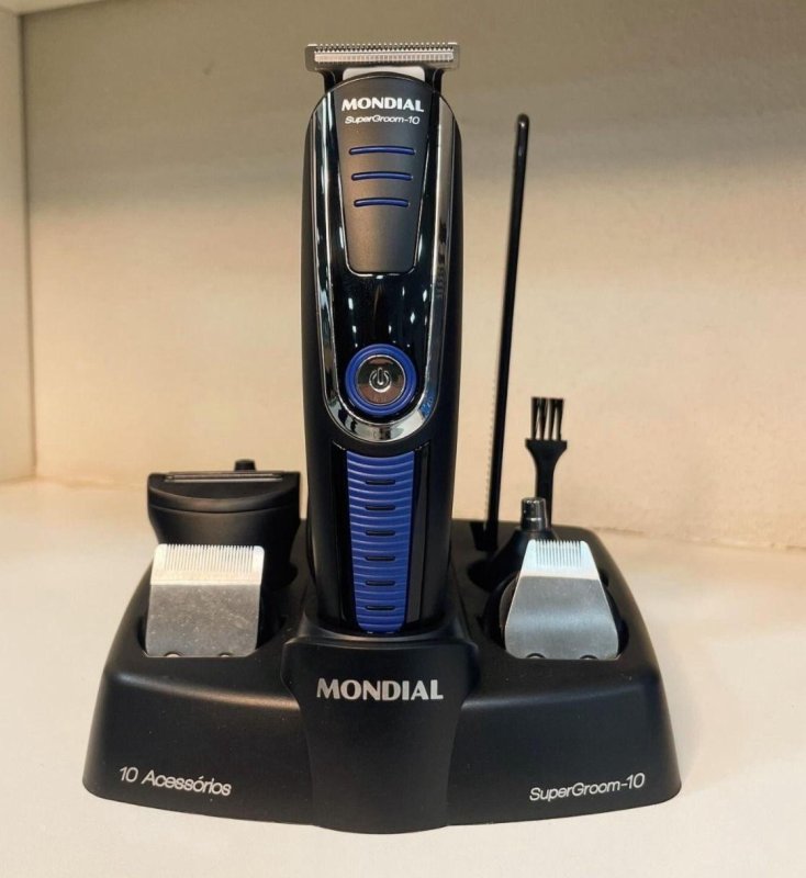 Aparador de Pelos Super Groom 10 Mondial BG-03