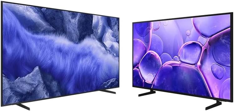 Samsung Combo Vision AI TV 65" QLED 4K QEF1 2025 + Samsung Smart TV 43" Crystal UHD 4K U8100F 2025