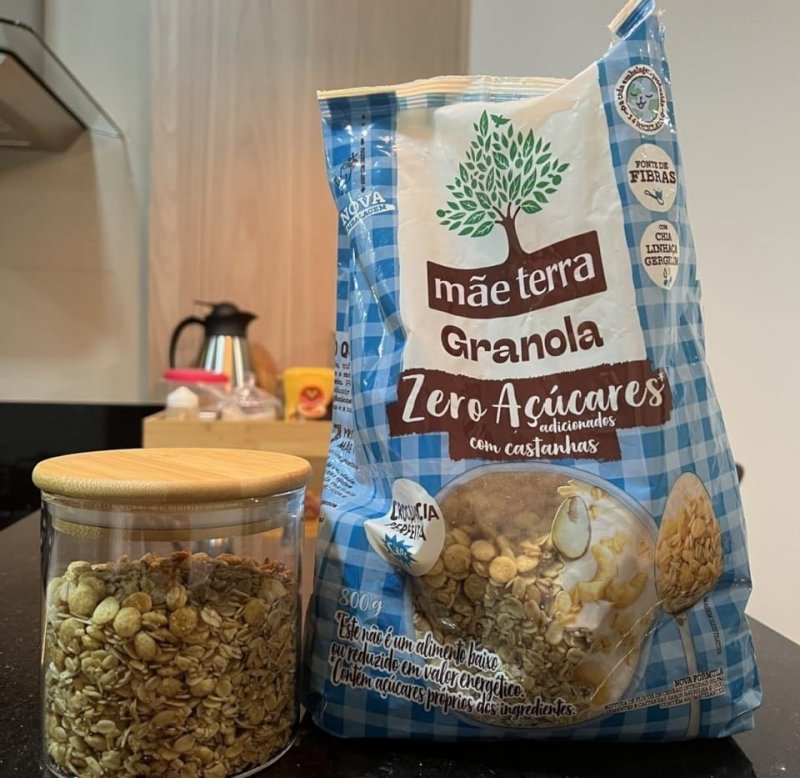 Granola Mãe Terra Tradicional Zero Açúcares 800g