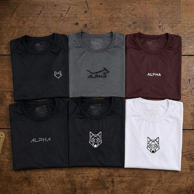 Kit com 6 Camisetas Mais Procuradas Alpha