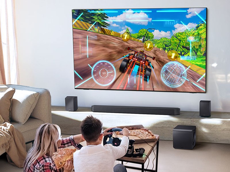 Soundbar Samsung HW-Q600F com Dolby Atmos