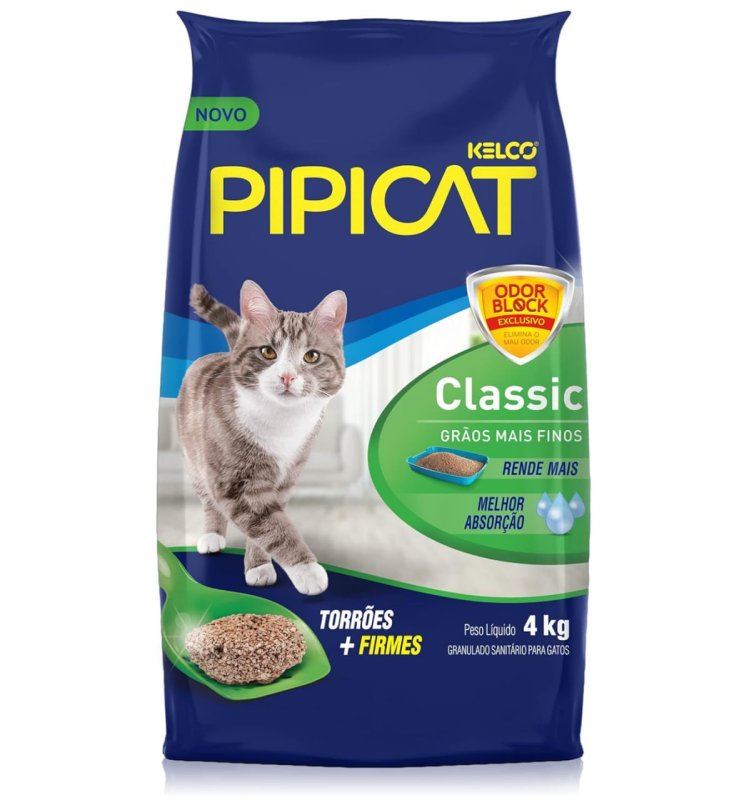 Pipicat Granulado Sanitario Classic 4 kg