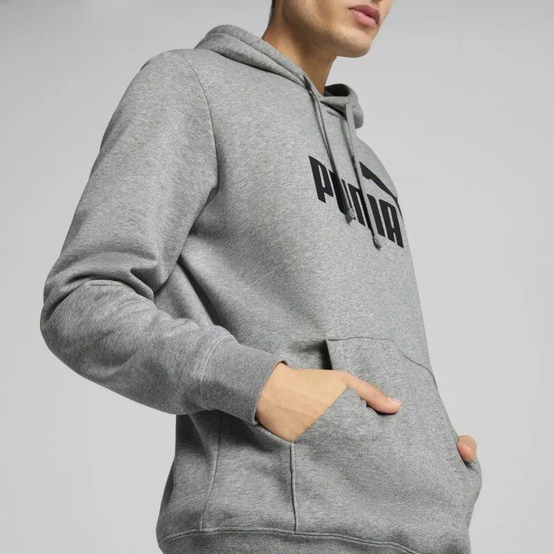 Moletom Com Capuz Essentials No. 1 Logo Masculino Puma