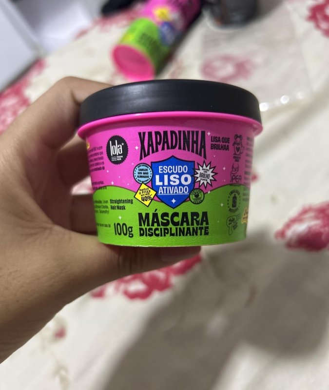Xapadinha Máscara Disciplinante Lola Cosmetics 100g