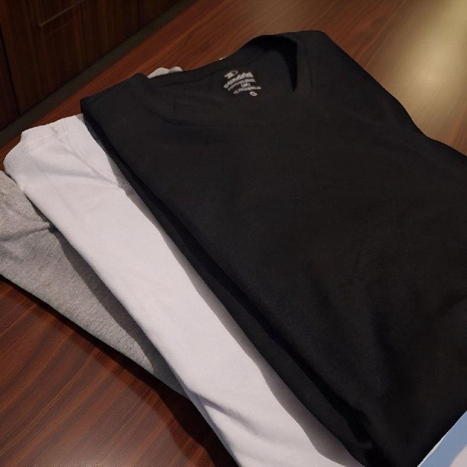 Kit com 3 Camisetas Algodão Sandrini
