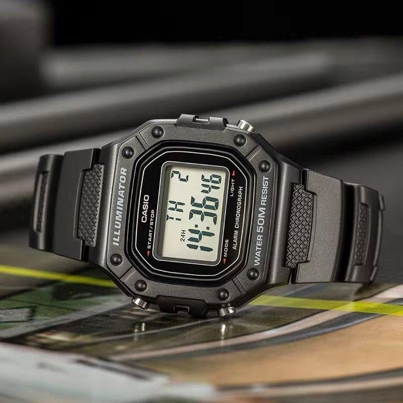 Relógio De Pulso Casio Youth W-218h-1av