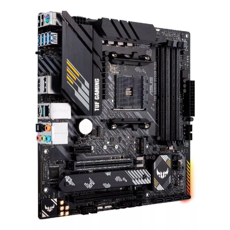 Placa-Mãe AMD AM4 Asus TUF GAMING B550M-Plus - 90MB14A0-C1BAY0