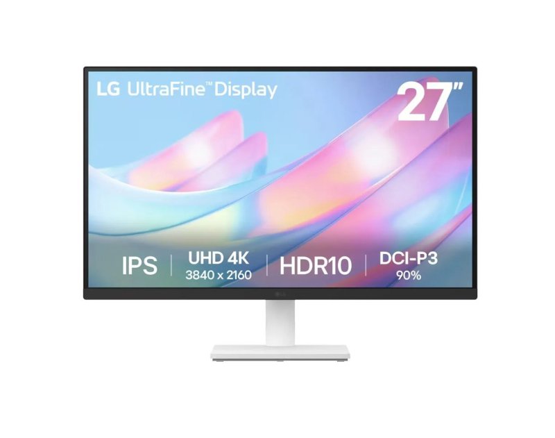 Monitor LG UltraFine 27" IPS, 4K, HDR10, DCI-P3 90%, Dynamic Action Sync