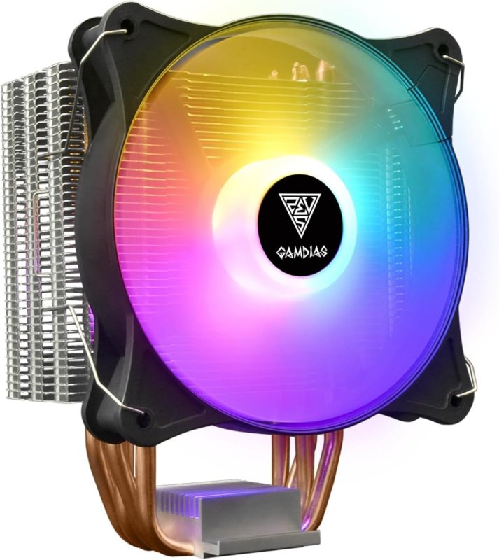 GAMDIAS Air Cooler Boreas E1-410 Lite com Fan de 120mm RGB
