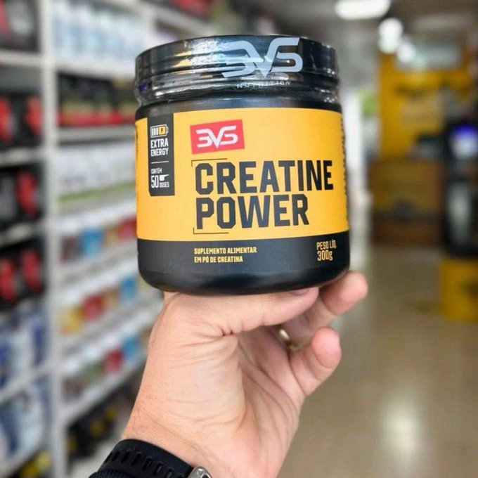 Creatina Monohidratada Power Extra Energy - 300g - 3VS Nutrition