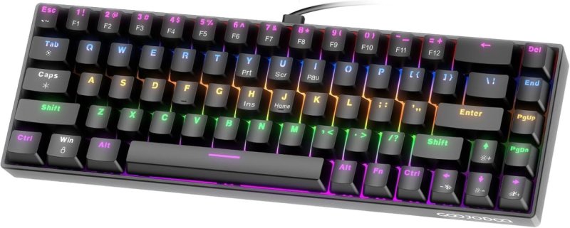 GOKOCO Teclado Mecânico com Fio 65%