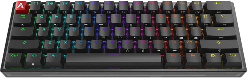 Teclado Mecânico Gamer AGON AGK600 Cherry MX Red Switch Hot-Swappable