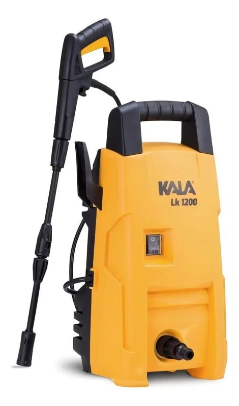 Lavadora De Alta Pressão Lk1305 1200w C/ Regulagem Kala Cor Amarelo