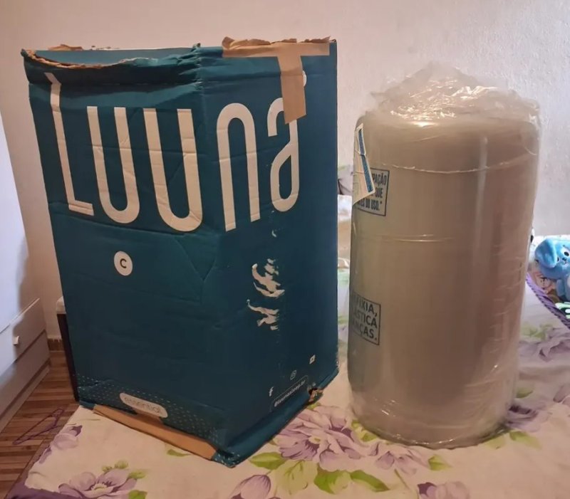 Colchão Queen Luuna Essential 1 Espuma Ergo D28