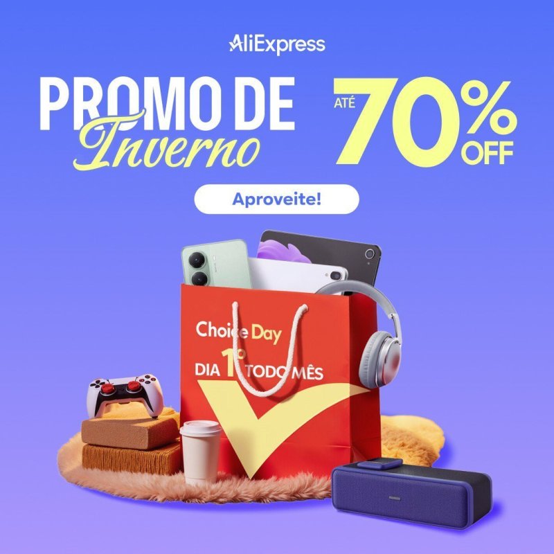 Novo Evento Aliexpress - Promoções de inverno