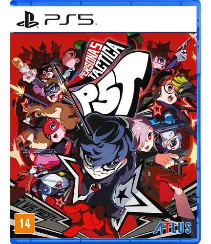 Persona 5 Tactica Ps5 Mídia Física