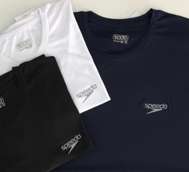 Kit com 2 Camiseta Speedo Dry Fit