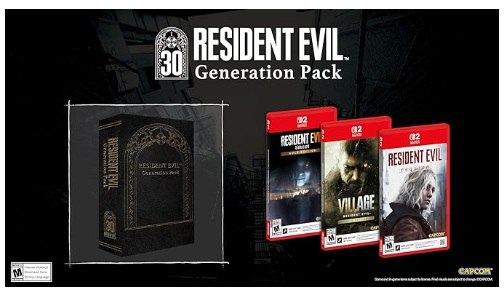 Jogo Resident Evil Generation Pack, Mídia Física, Switch