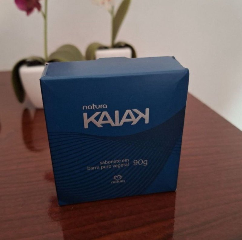 Caixa Duo Sabonetes Kaiak Clássico Masculino Natura