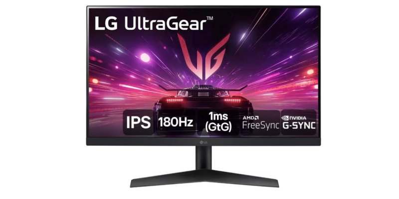 Monitor Gamer LG UltraGear 24” 24GS60F-B IPS Full HD 180Hz