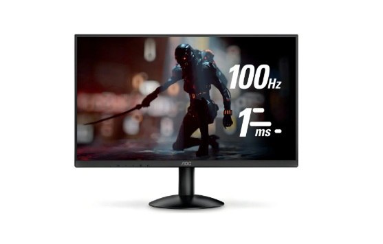 Monitor Aoc 23,8" LED FHD, 100Hz, 24B30HM2, Preto