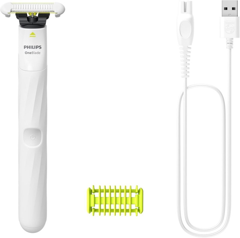 APARADOR ÍNTIMO À PROVA D'ÁGUA PHILIPS - Philips OneBlade Intimate QP1924/10