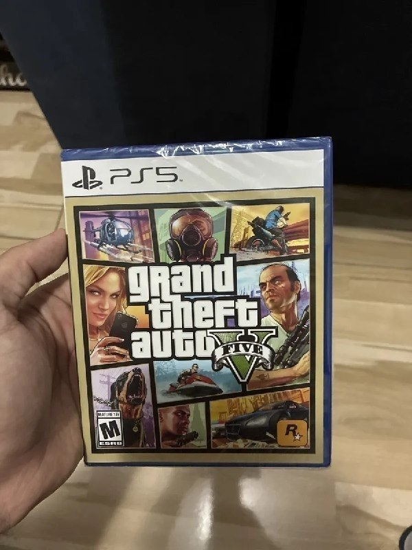 Jogo Gta 5 Grand Theft Auto V Fisico Ps5 Lacrado + Frete Grátis