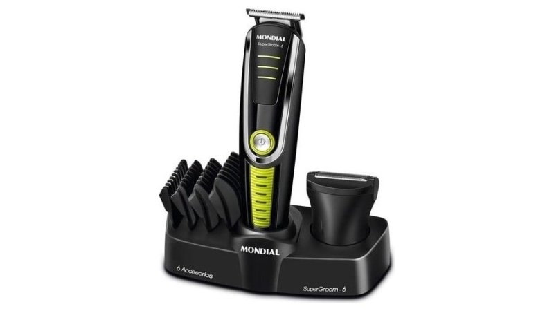 Aparador De Pelos Mondial Super Groom 6 Bg-04 -bivolt
