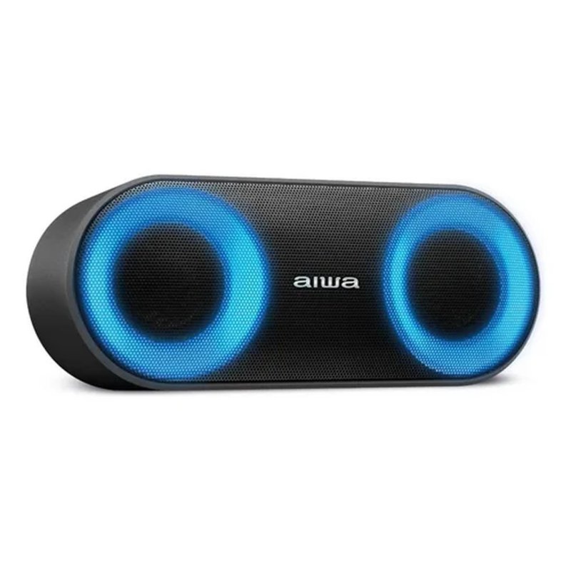 Aiwa Aws-Sp-01 Caixa De Som Speaker Bluetooth Cor Preto Aiwa