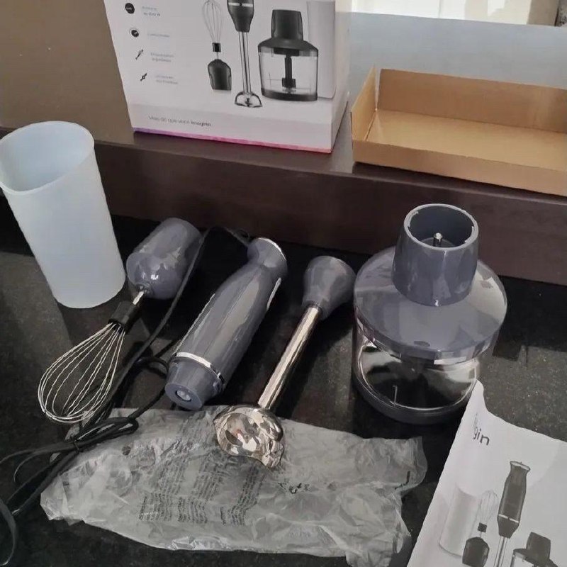 Mixer Power Inox 3 Em 1 600w Elgin Lunar