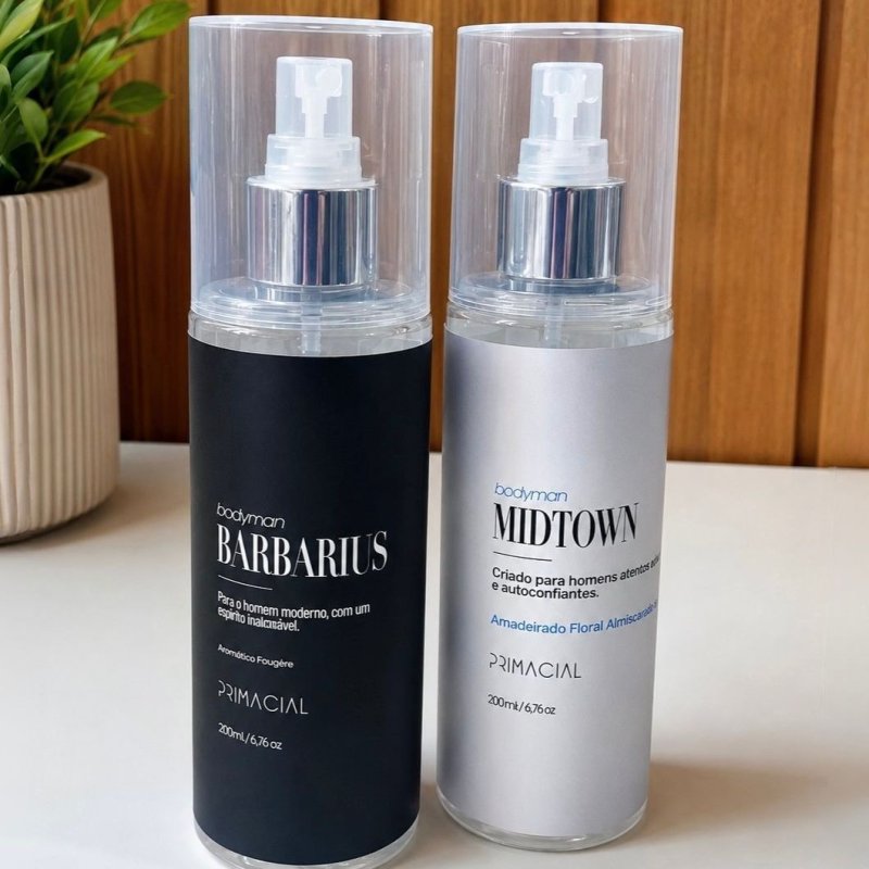 Body Splash Barbarius e Midtown 200ml