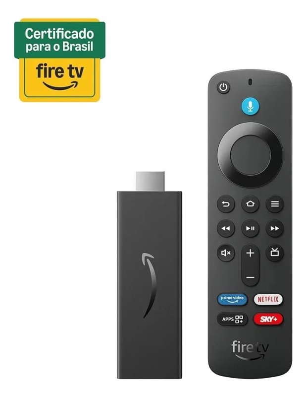 Fire Tv Stick Hd Com Comandos Por Voz Amazon Preto