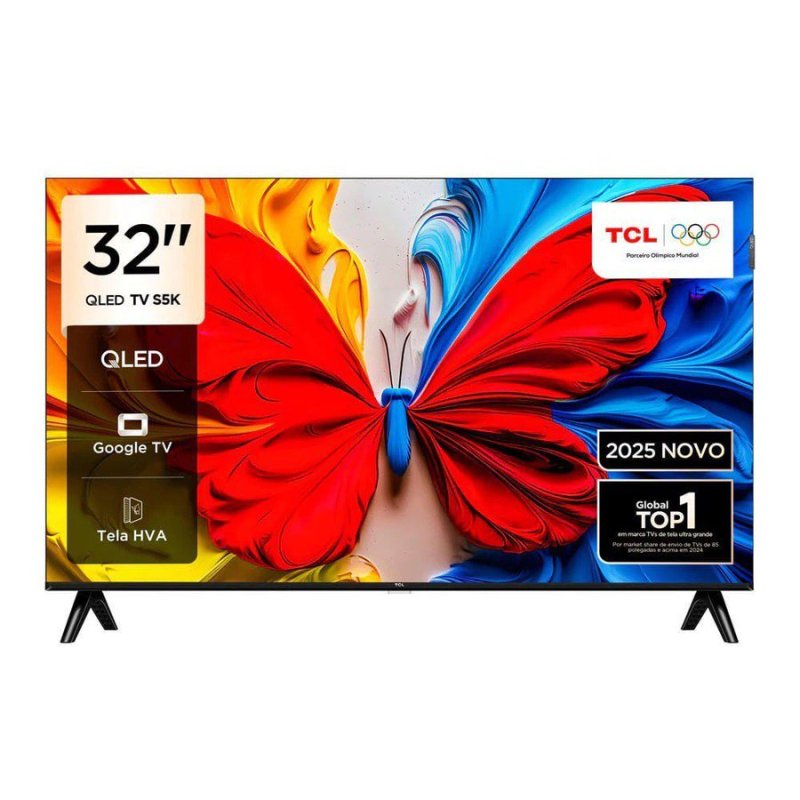 TCL Smart TV 32 Polegadas HD QLED