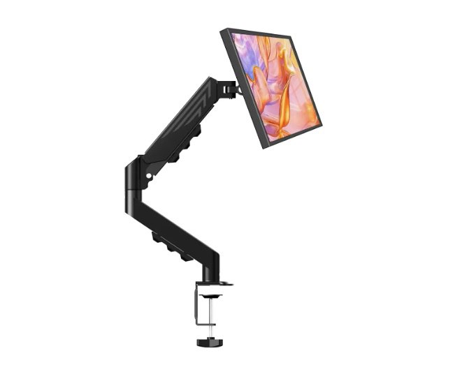 Suporte Para Monitores Articulado De Mesa Pistão A Gás 10-27