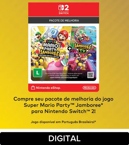Pacotes de Melhoria / DLC para Switch 2