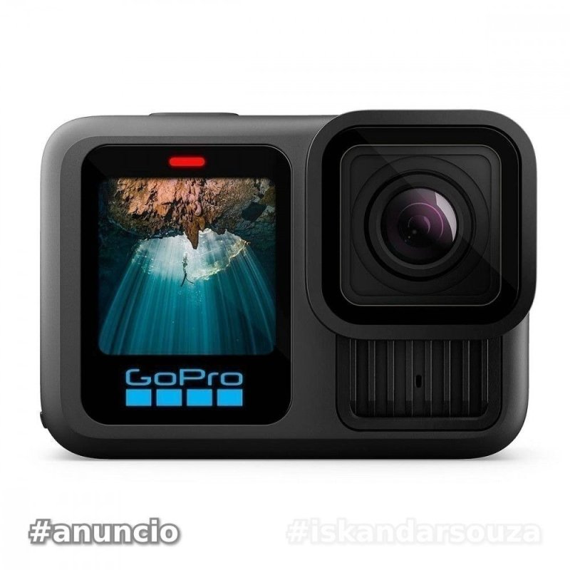 Câmera GoPro HERO 13 5,3K HLG HDR IPX7 Preto