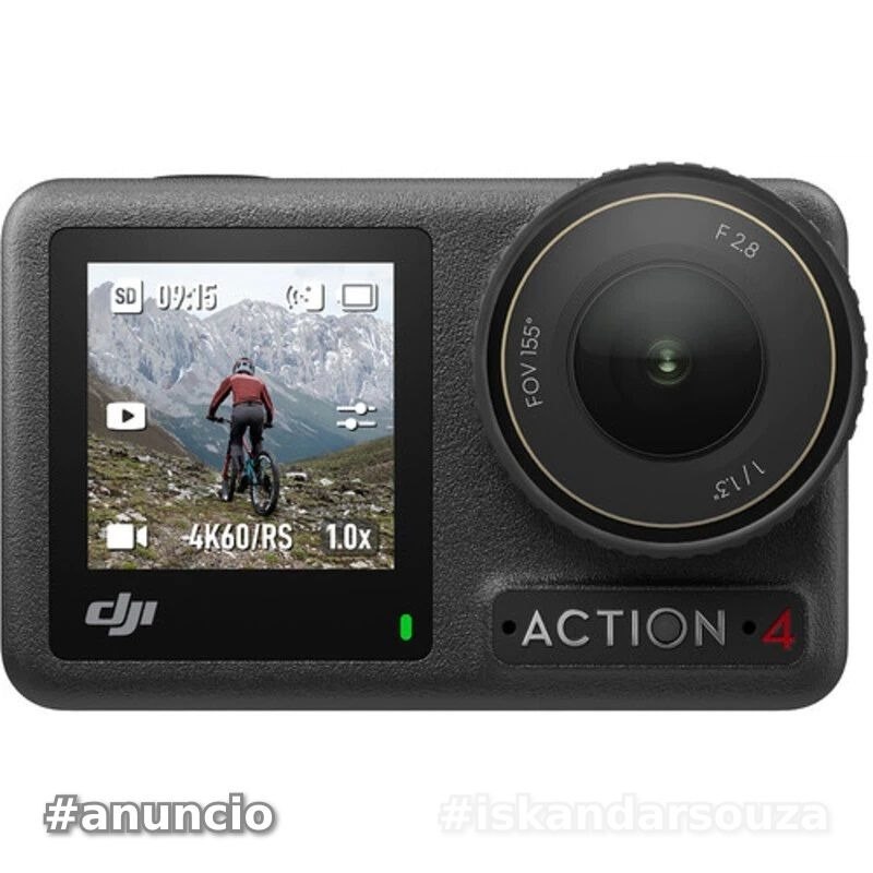 Camera Dji Osmo Action 4 Standard Combo NOVA PROMOÇÃO 100% ORIGINAL + NF