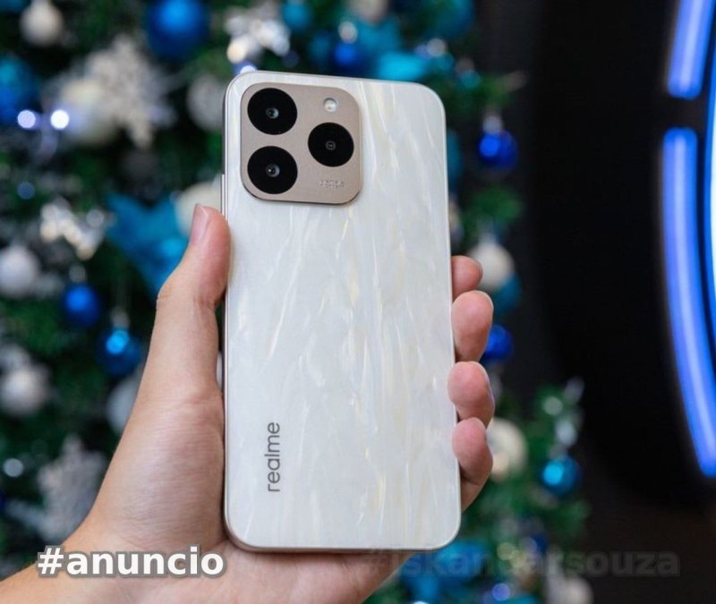 Celular Realme 15T 5G 256GB NFC 120Hz 50MP 6550 mAh Versão Global