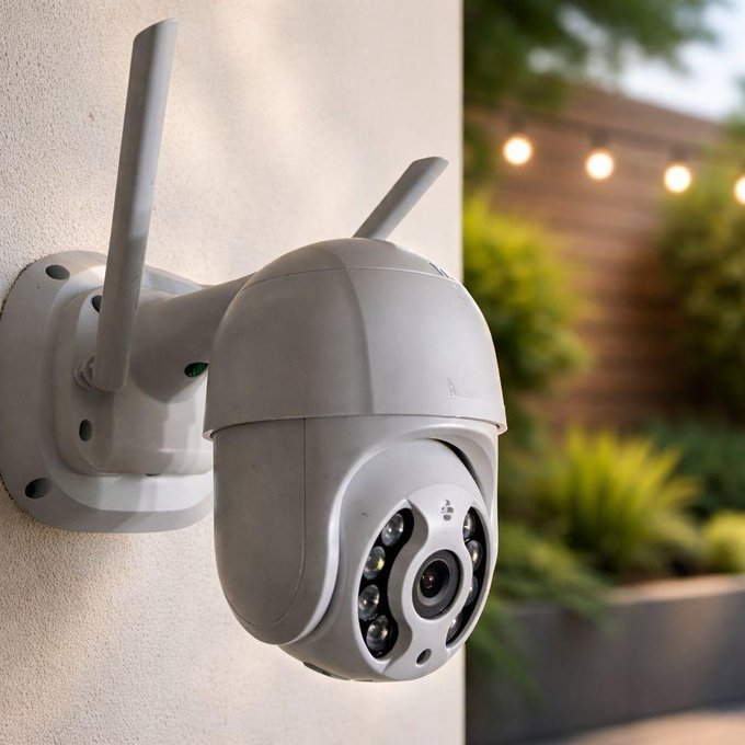 Camera Segurança Wifi Yoosee Mini Dome Full Hd Vianova Branco