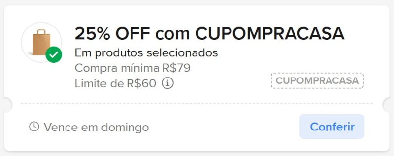 Cupom Mercado Livre em Selecionados