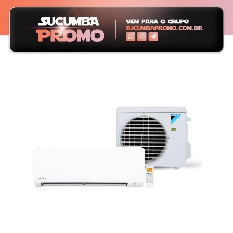 Ar Condicionado Split Hi Wall Inverter Daikin Full 12000 BTU/h