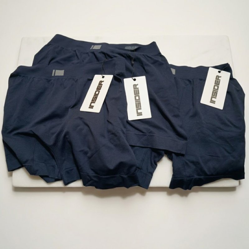 Kit com 6 Cuecas Boxer Seamless Insider