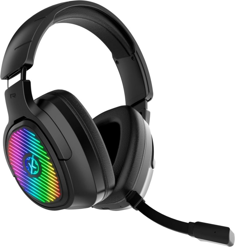 Headset Gamer Kalkan Ragnar RGB Preto 7.1 Surround