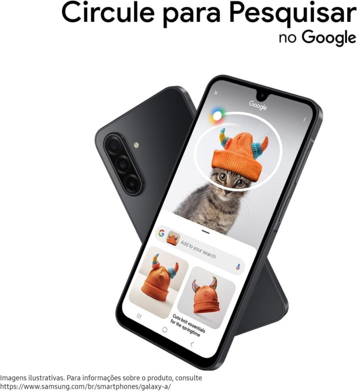 Samsung Galaxy A17 5G - 256GB 8GB RAM - Câmera 50MP - Preto