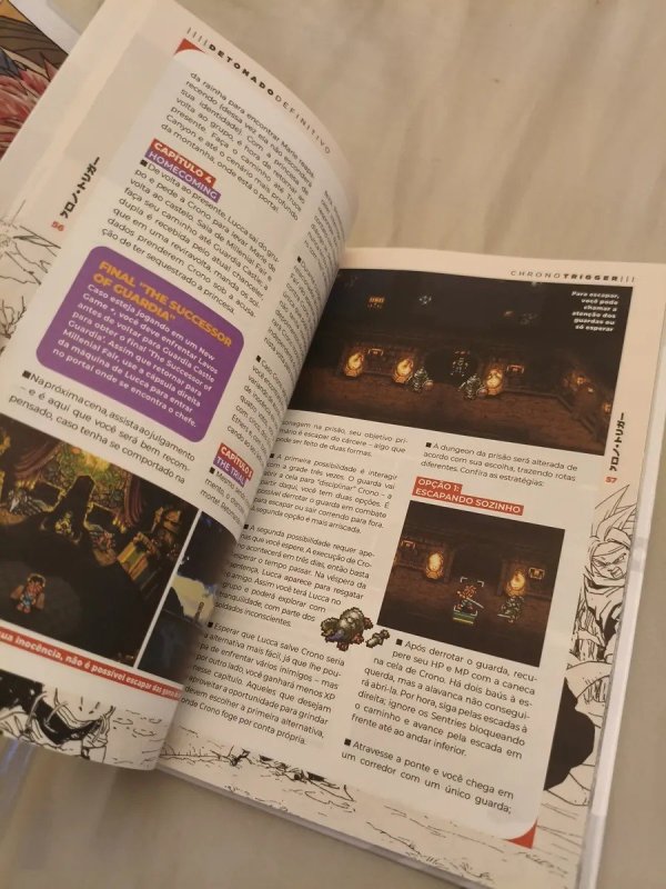 Livro Guia Chrono Trigger - Capa Dura