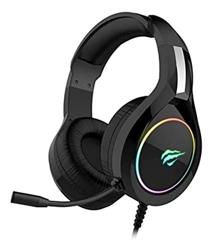 Havit Headphone Fone de Ouvido H2232d, Gamer, Iluminação RGB