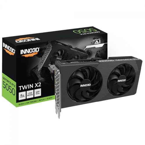 Placa de Vídeo INNO3D RTX 5050 twin x2, 8GB GDDR6